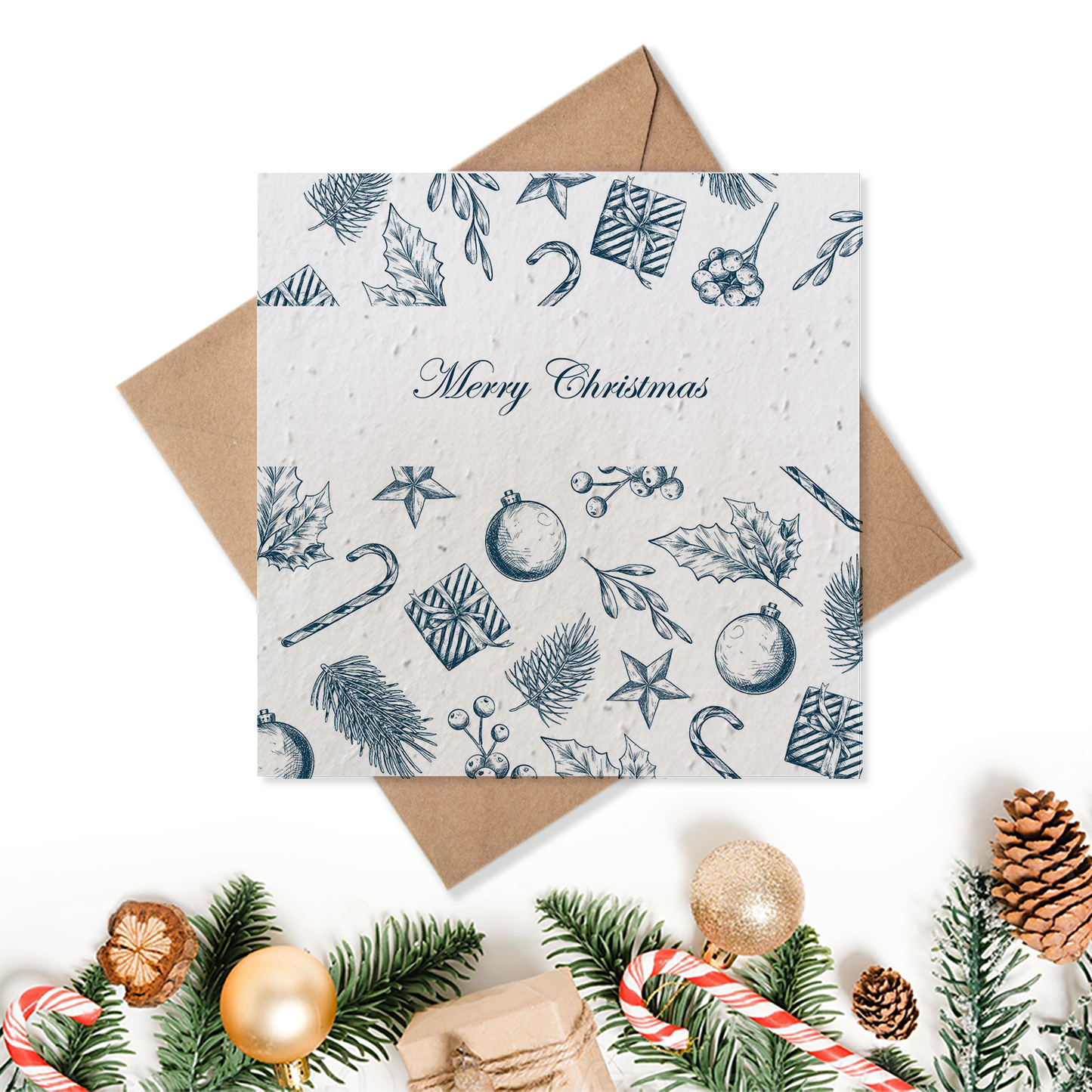 Christmas Card - Blue Christmas
