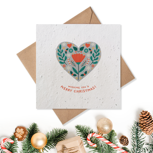 Christmas Card - Peace, Love, Joy