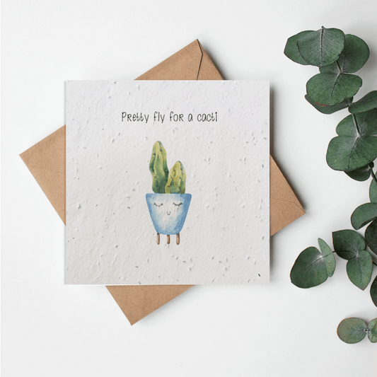 Plant Puns - Pretty fly for a Cacti