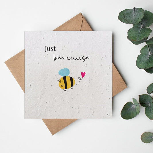 Eco-friendly Greeting Cards | Plantable Seed Paper