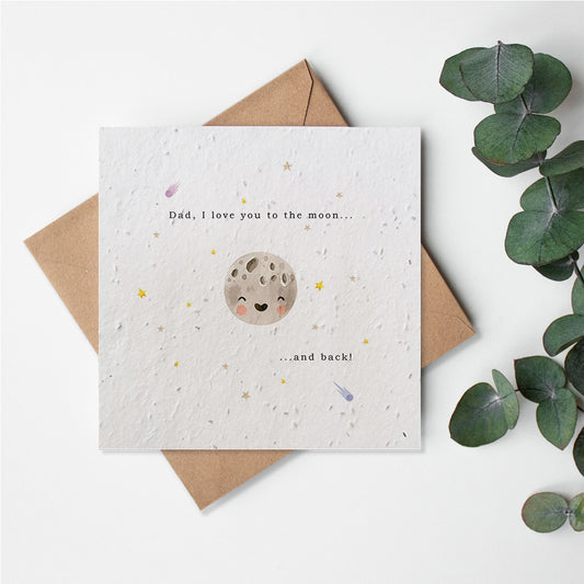 Into Space - Dad, Moon and Back