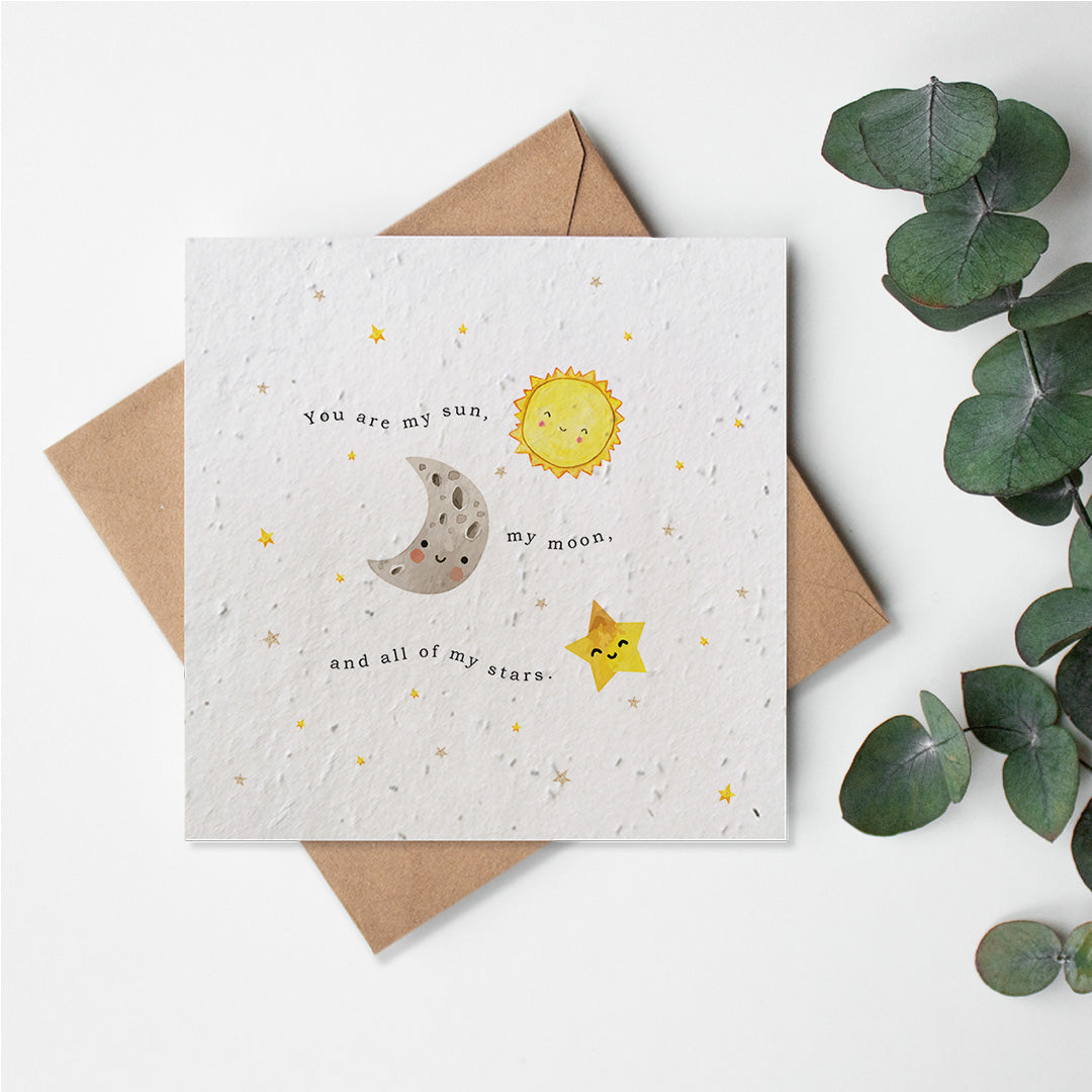 Into Space - Sun, Moon and Stars