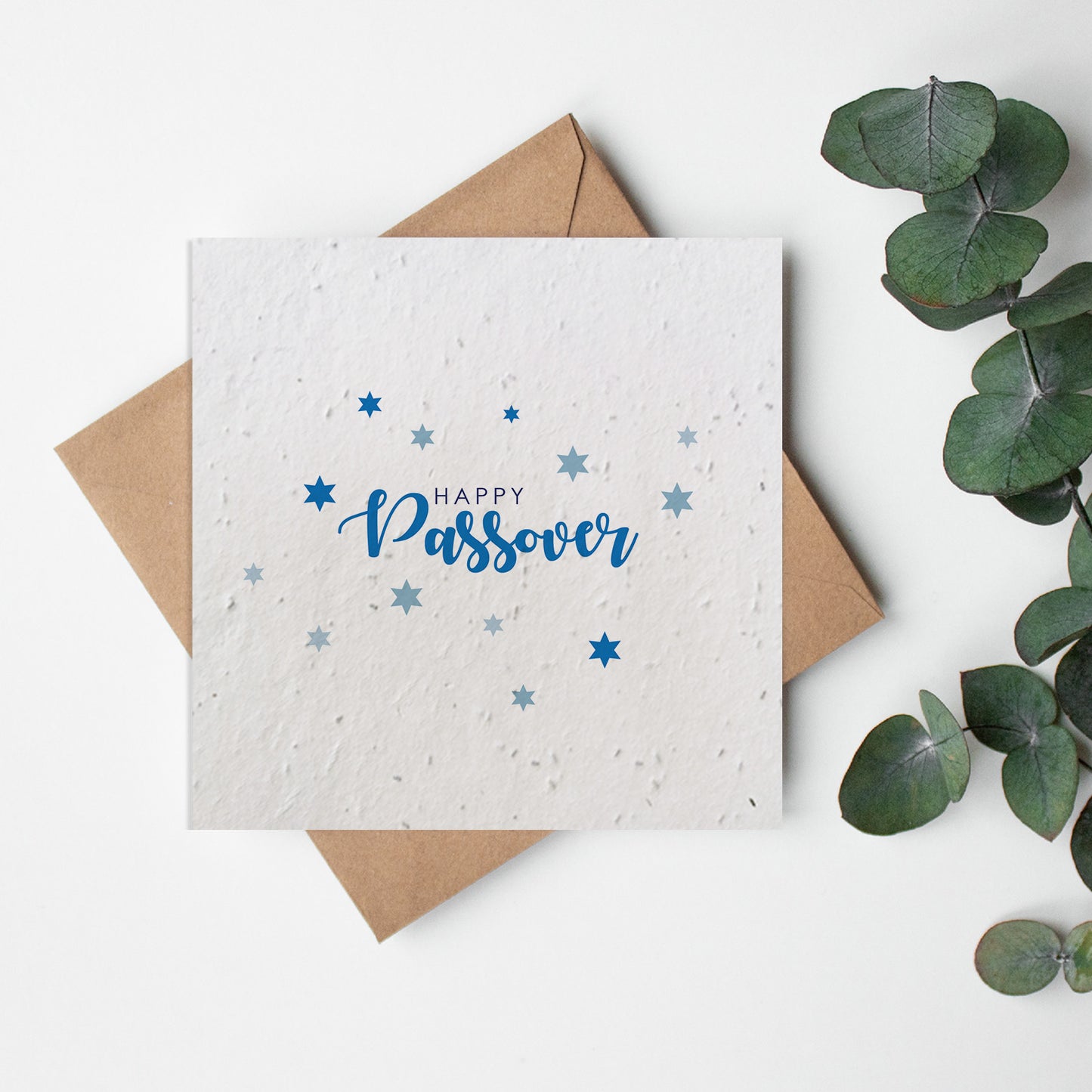 Other Occasions - Happy Passover - Blue Stars