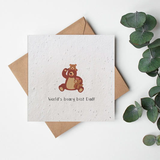 Father's Day - Beary-best dad