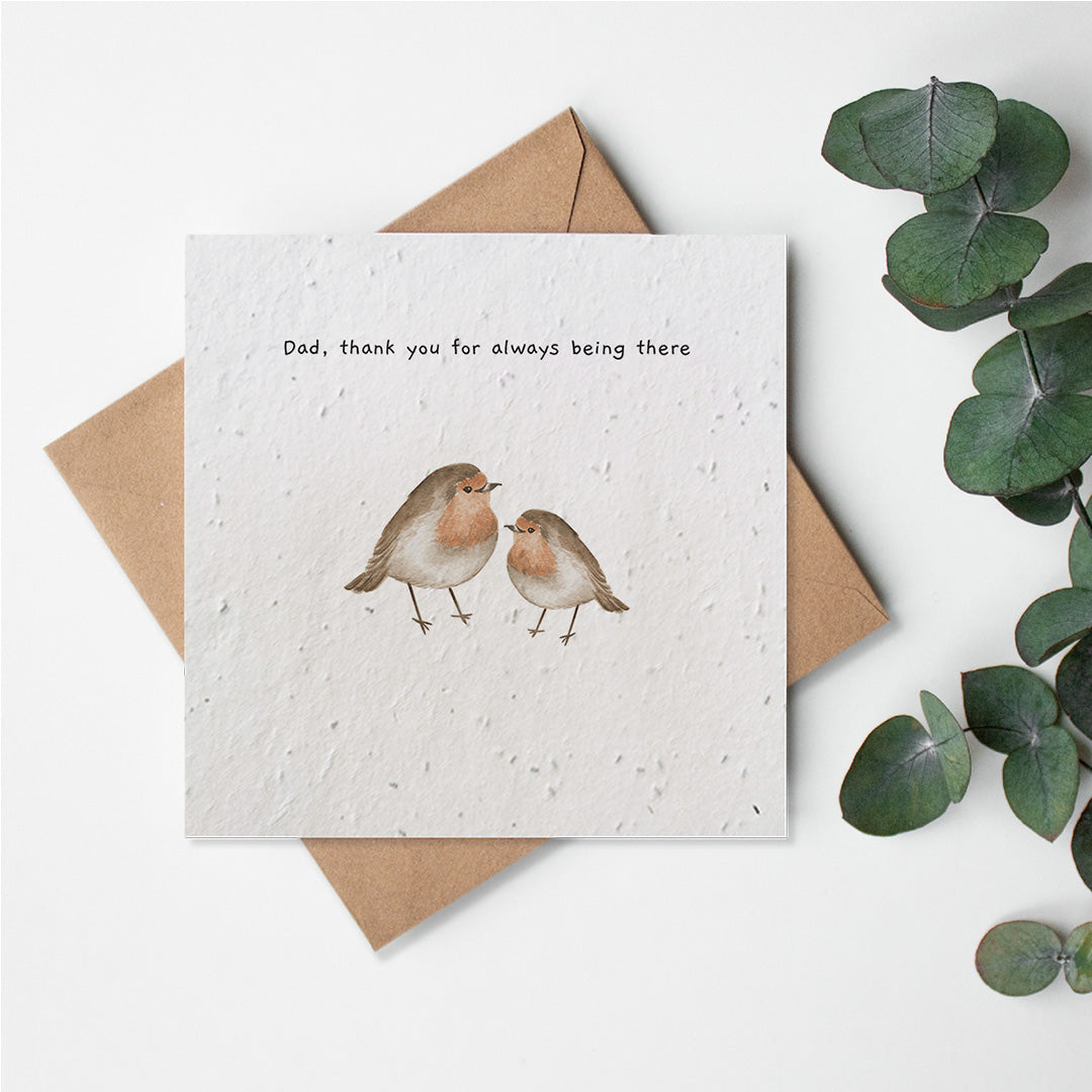 Woodland Creatures - Dad, Thank You