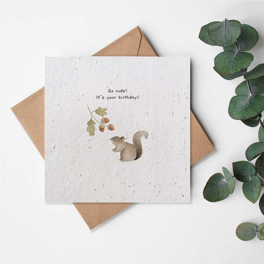 Woodland Creatures - Go Nuts! Birthday