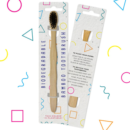 Bamboo Toothbrush - Let's Party!
