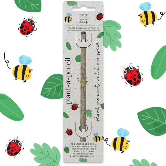 Eco-Friendly Plant-a-Pencil - Bug Bonanza