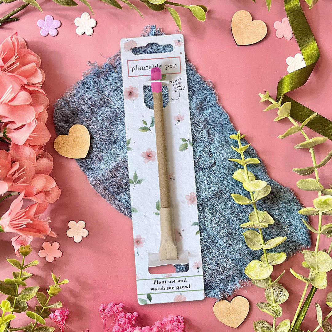 Eco-Friendly Plant-a-Pen - Blushing Blooms