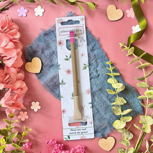 Eco-Friendly Plant-a-Pen - Blushing Blooms