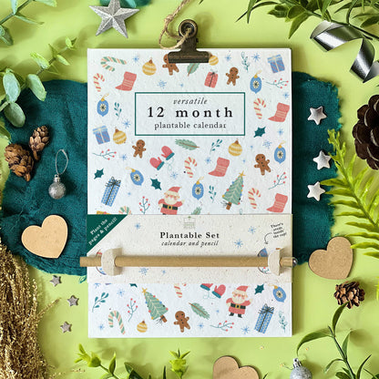 Plantable Versatile Calendar - Christmas Cheer