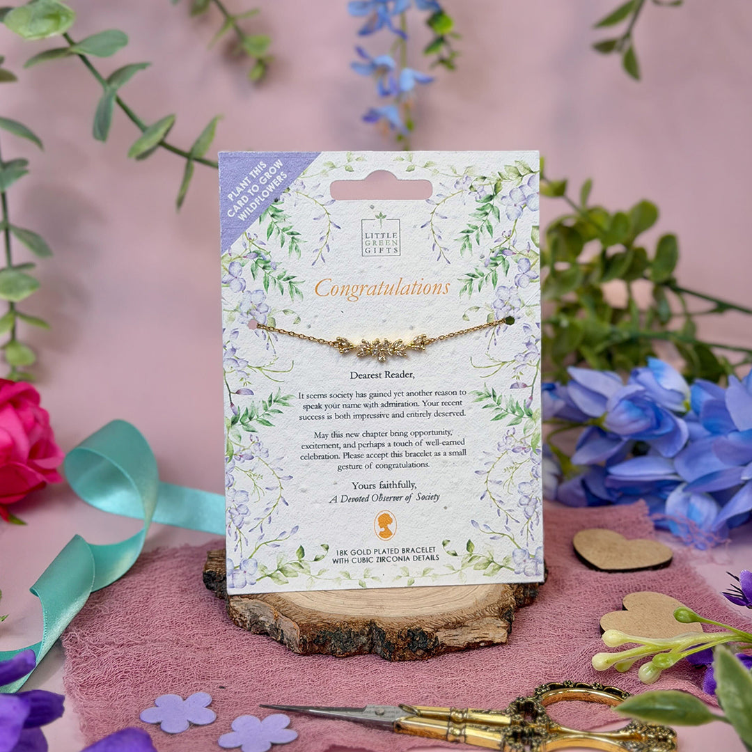 Beneath the Wisteria - Congratulations - Bracelet