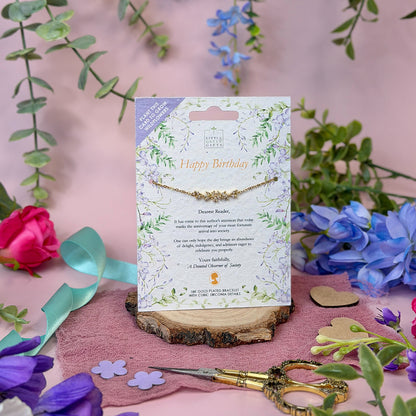 Beneath the Wisteria - Happy Birthday - Bracelet