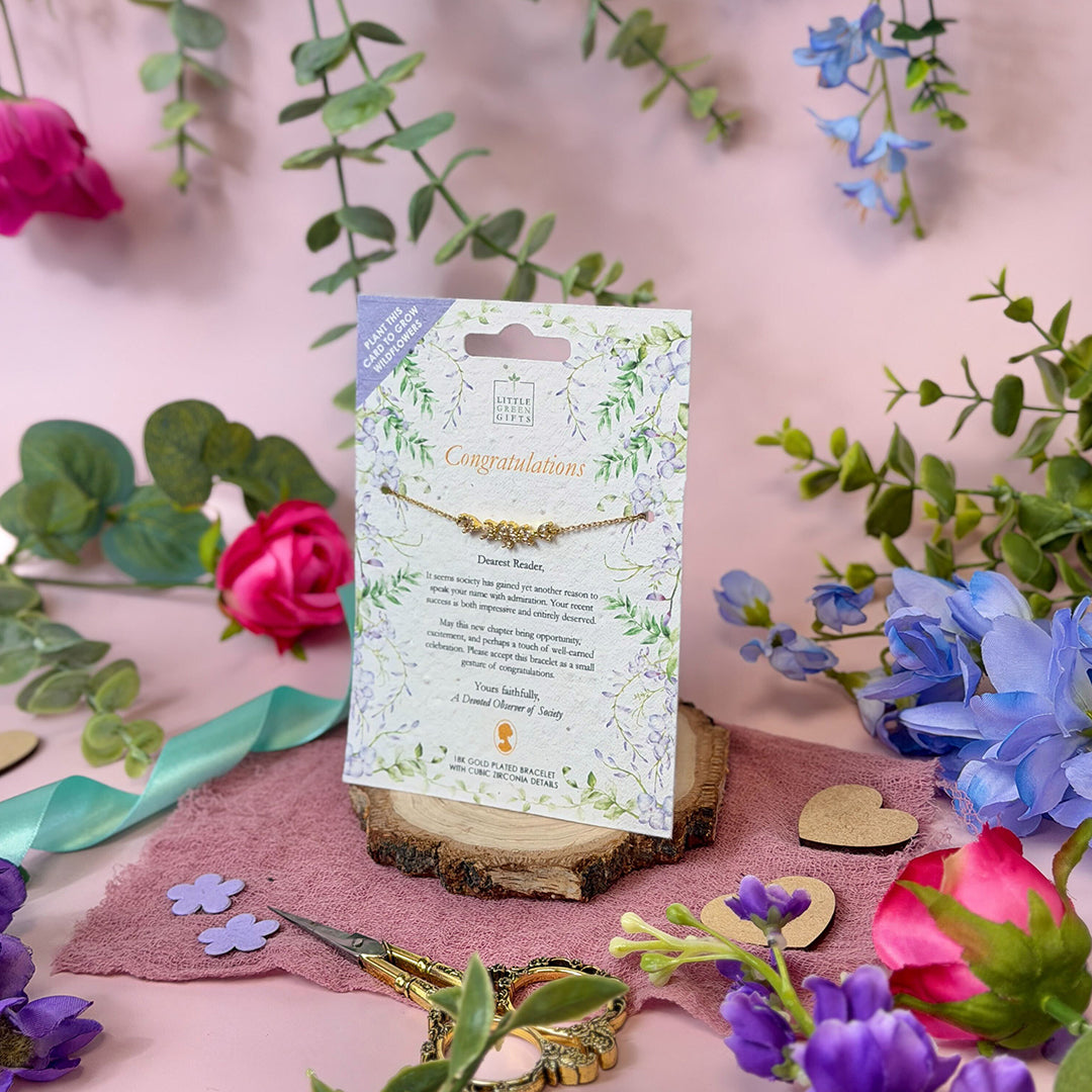 Beneath the Wisteria - Congratulations - Bracelet