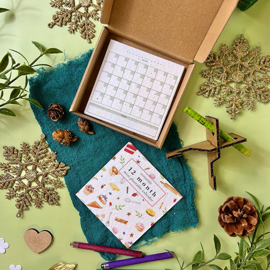 Plantable Desktop Calendar - Baking Bliss