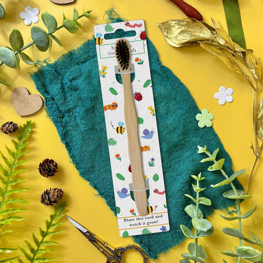 Bamboo Toothbrush - Bug Bonanza