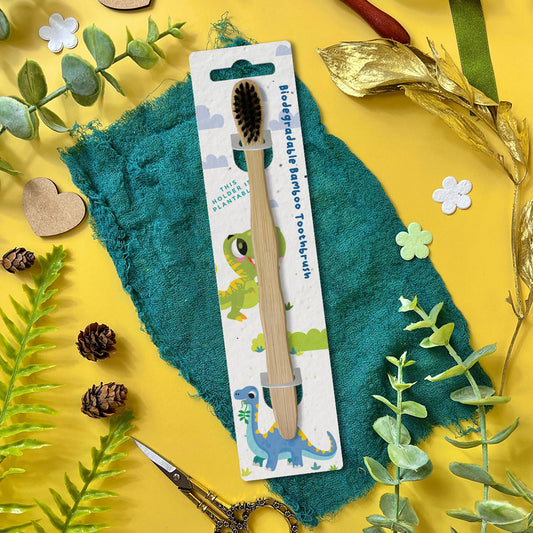 Bamboo Toothbrush - Roaring Fun