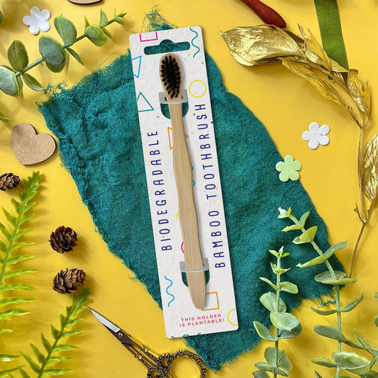 Bamboo Toothbrush - Let's Party!