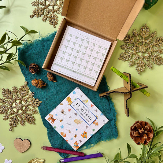 Plantable Desktop Calendar - Pet Pals