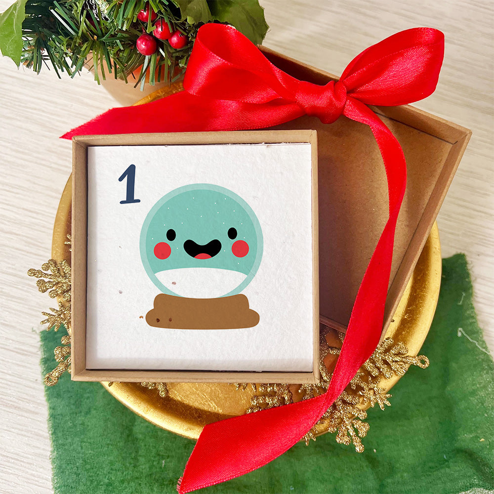 Mini Desktop Advent Calendar - Choice of Designs (TU-6)