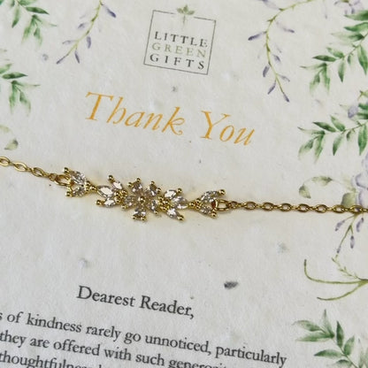 Beneath the Wisteria - Congratulations - Bracelet