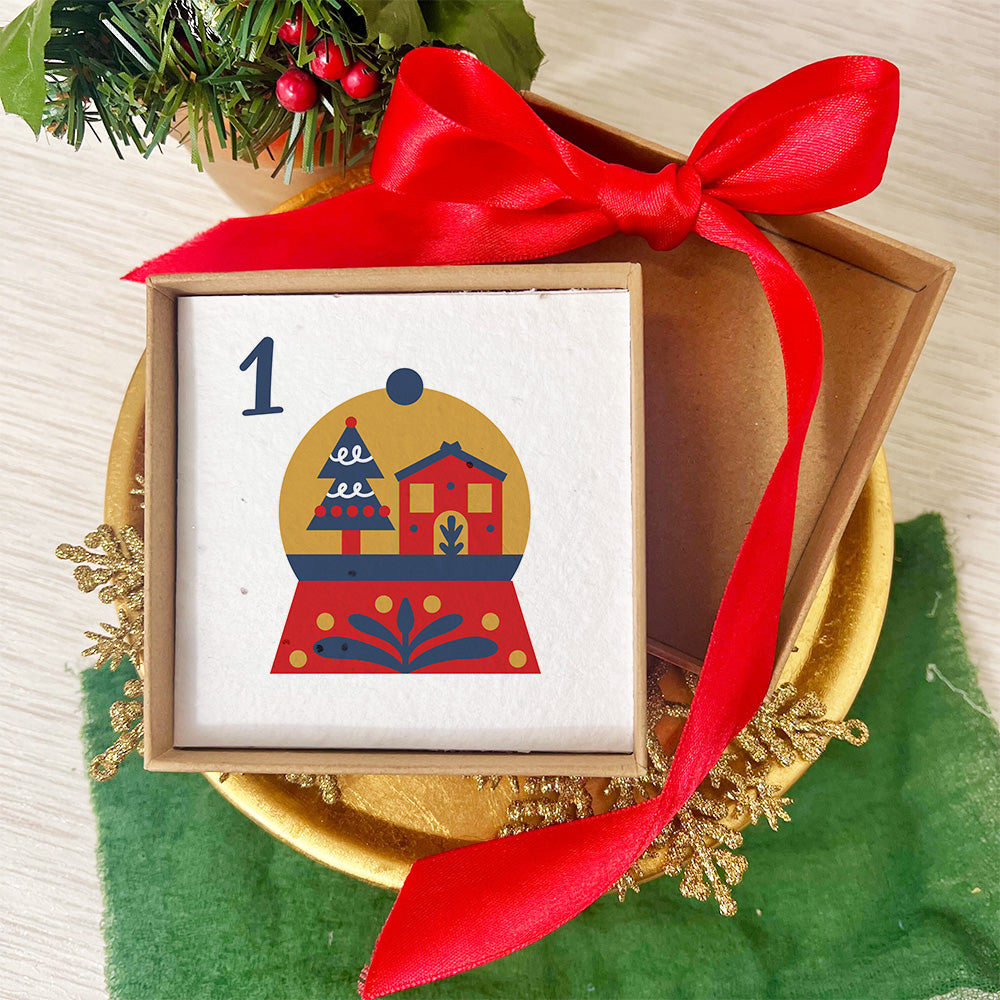 Mini Desktop Advent Calendar - Choice of Designs (TU-6)