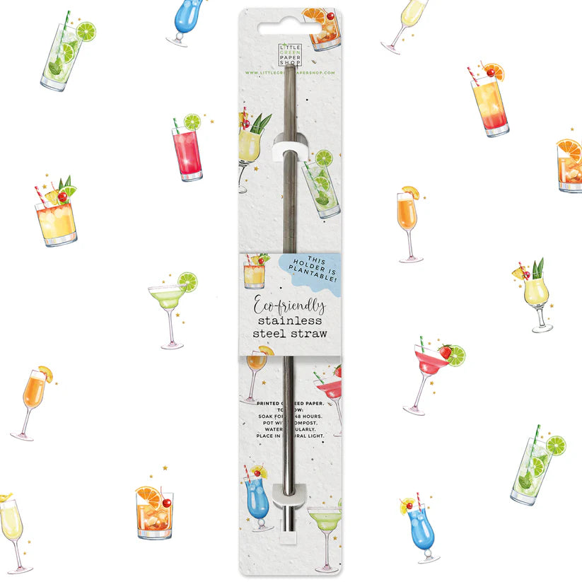 Stainless Steel Straw - Cocktails